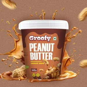 Groofy Chocolate Peanut Butter Smooth - 200gm