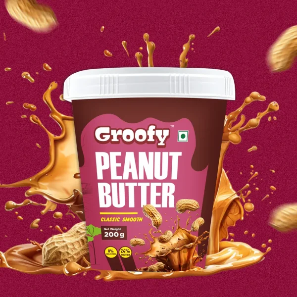 Groofy Classic Peanut Butter Smooth - 200gm